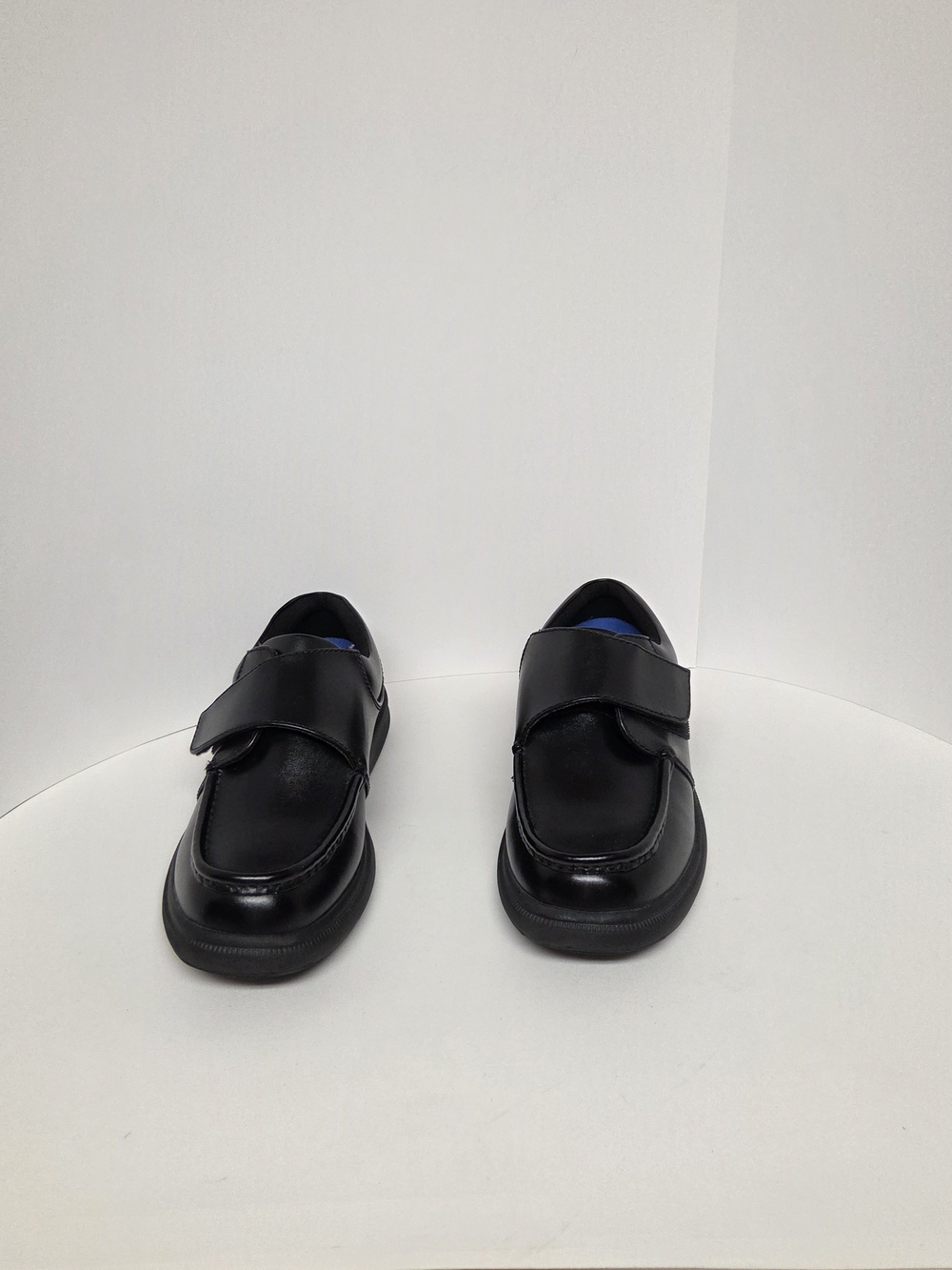 Hush Puppies Gil Black Leather Comfort Shoes Men’s 9 Wide. #0238 - Picture 4 of 12